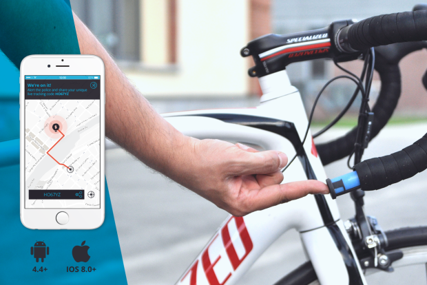 Milieuvriendelijk telefoon Bungalow Anti-diefstal GPS in je fiets: de Sherlock