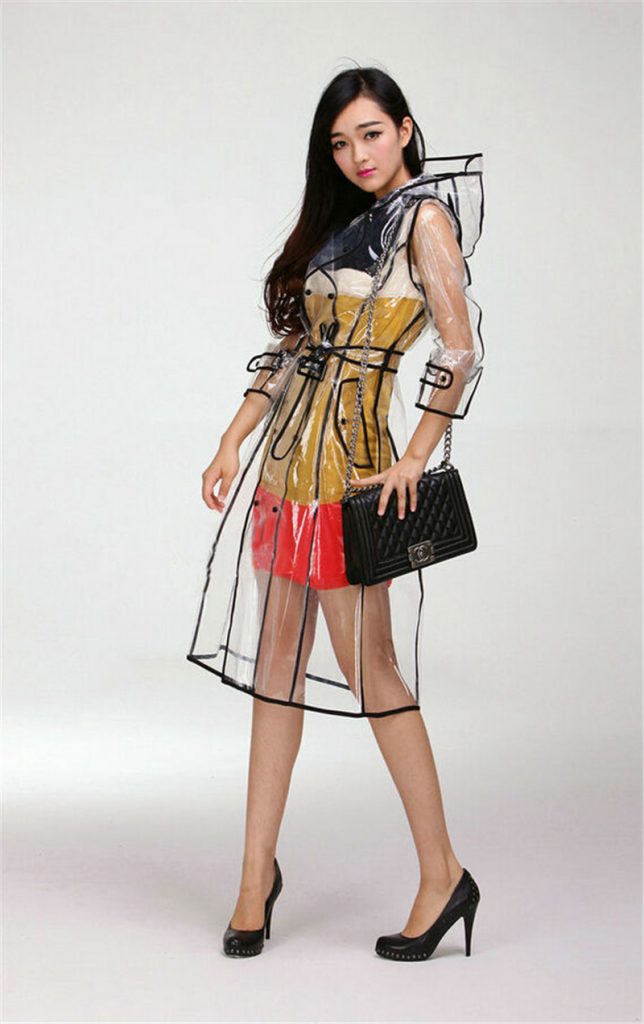 regenjas mode doorzichtig goedkoop