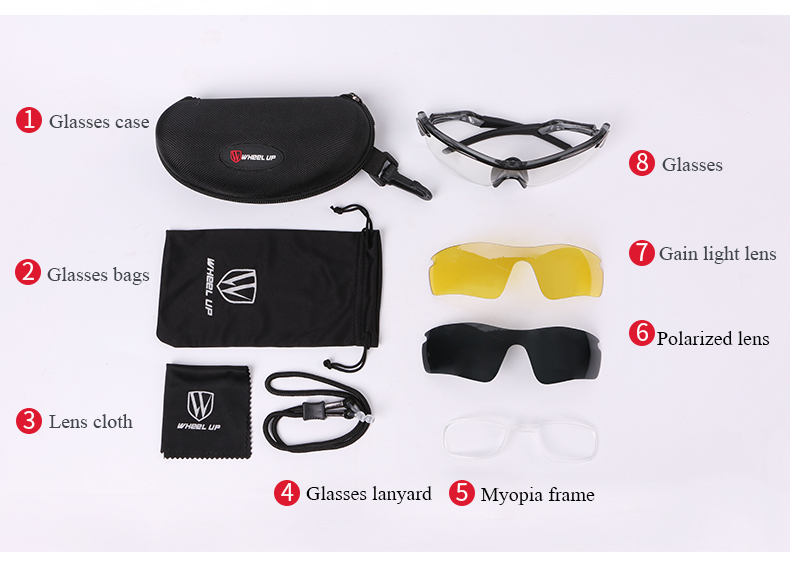 goedkope photochromic zonnebril voor de fiets