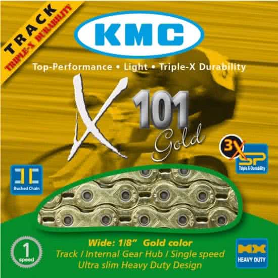 beste fietsketting roestvrij extra sterk: KMC X101